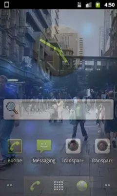 Transparent Screen android App screenshot 0